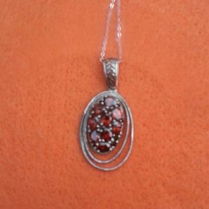 Brand new Garnet necklace